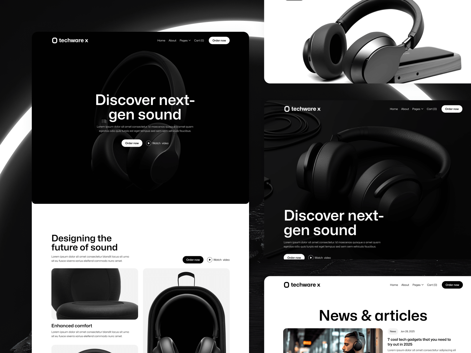 Technology Product Webflow Template