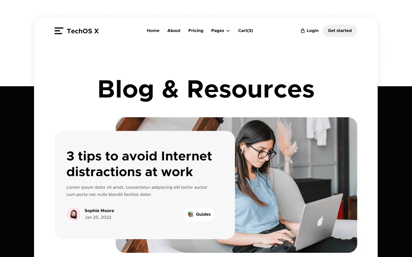 TechOS X Webflow Template