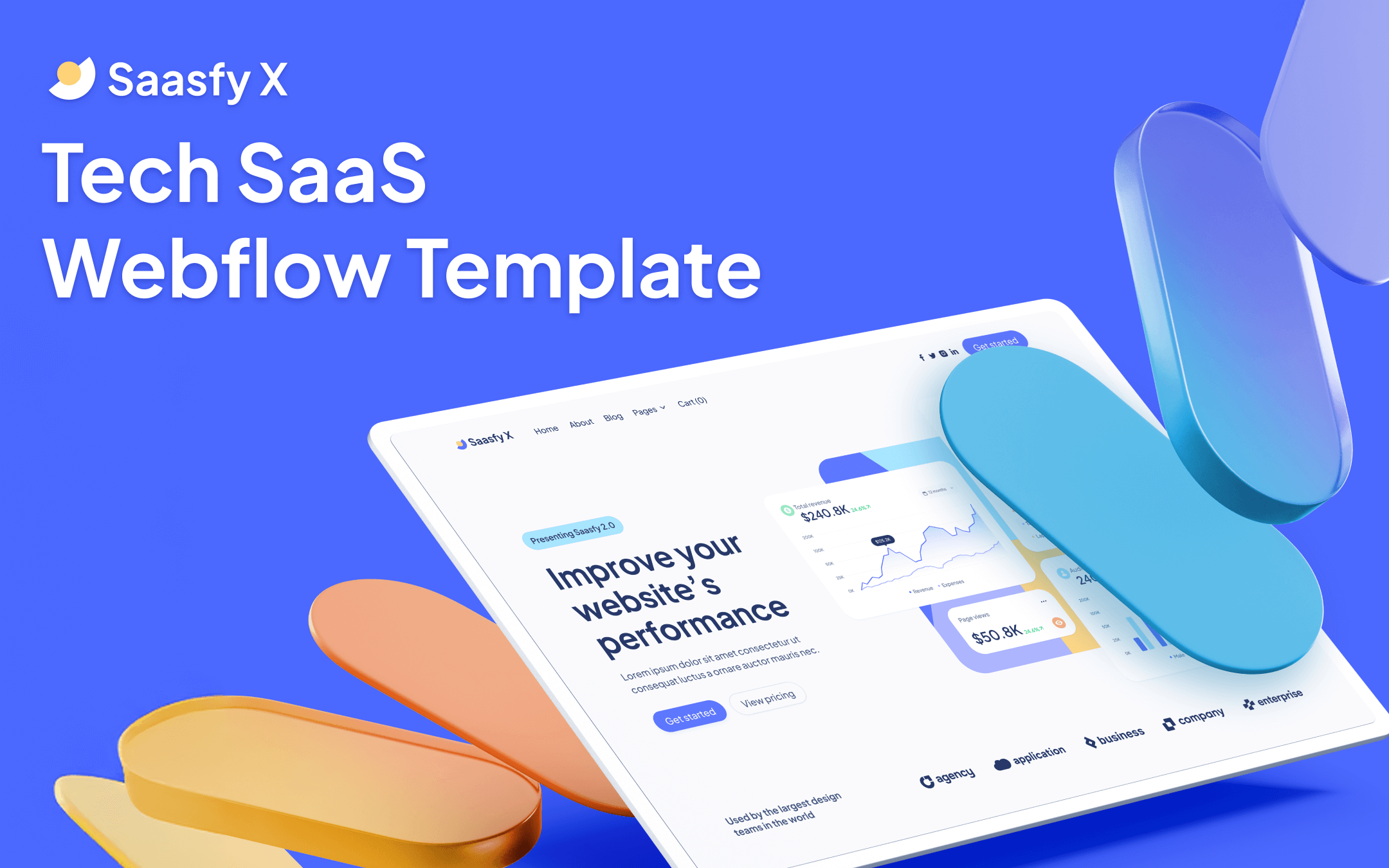 Tech SaaS Webflow Theme