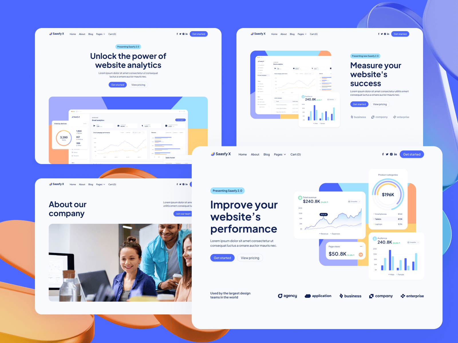 Tech SaaS Webflow Theme