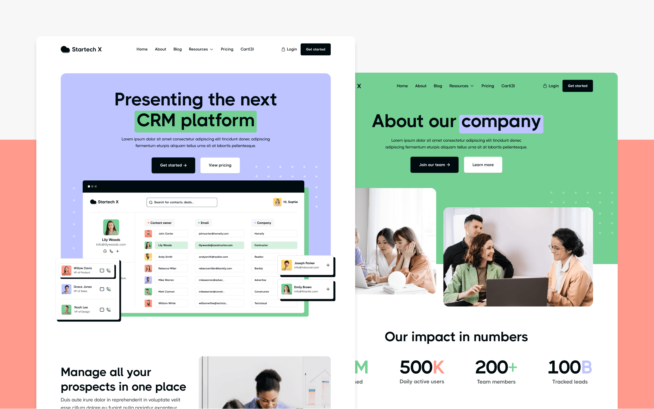 Startech X Webflow Template