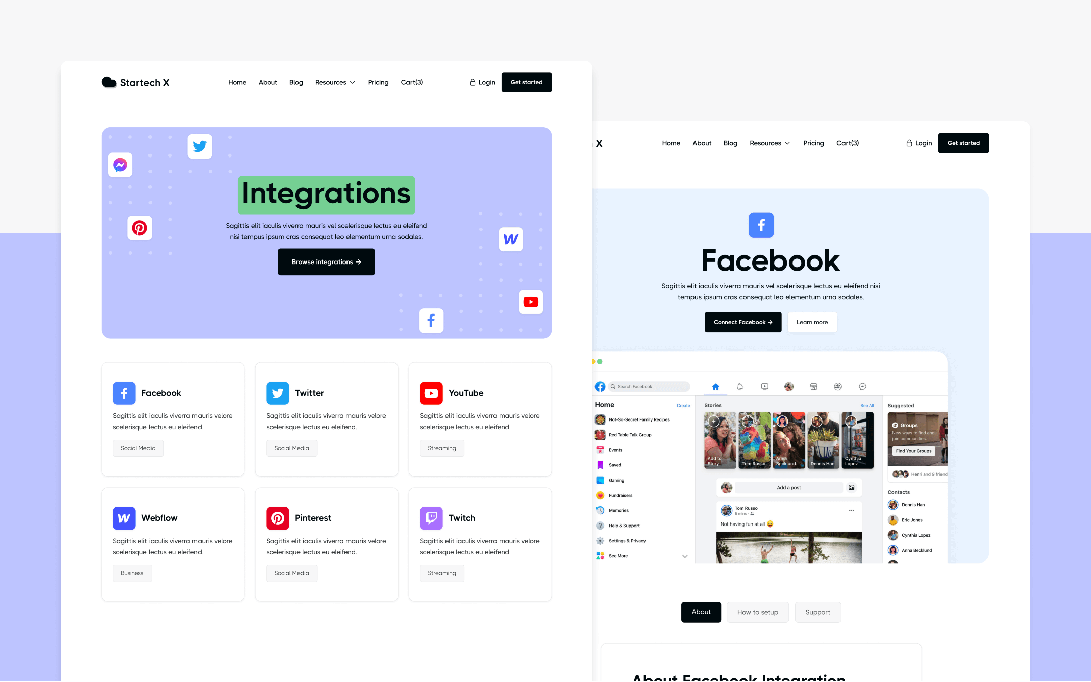 Startech X Webflow Template
