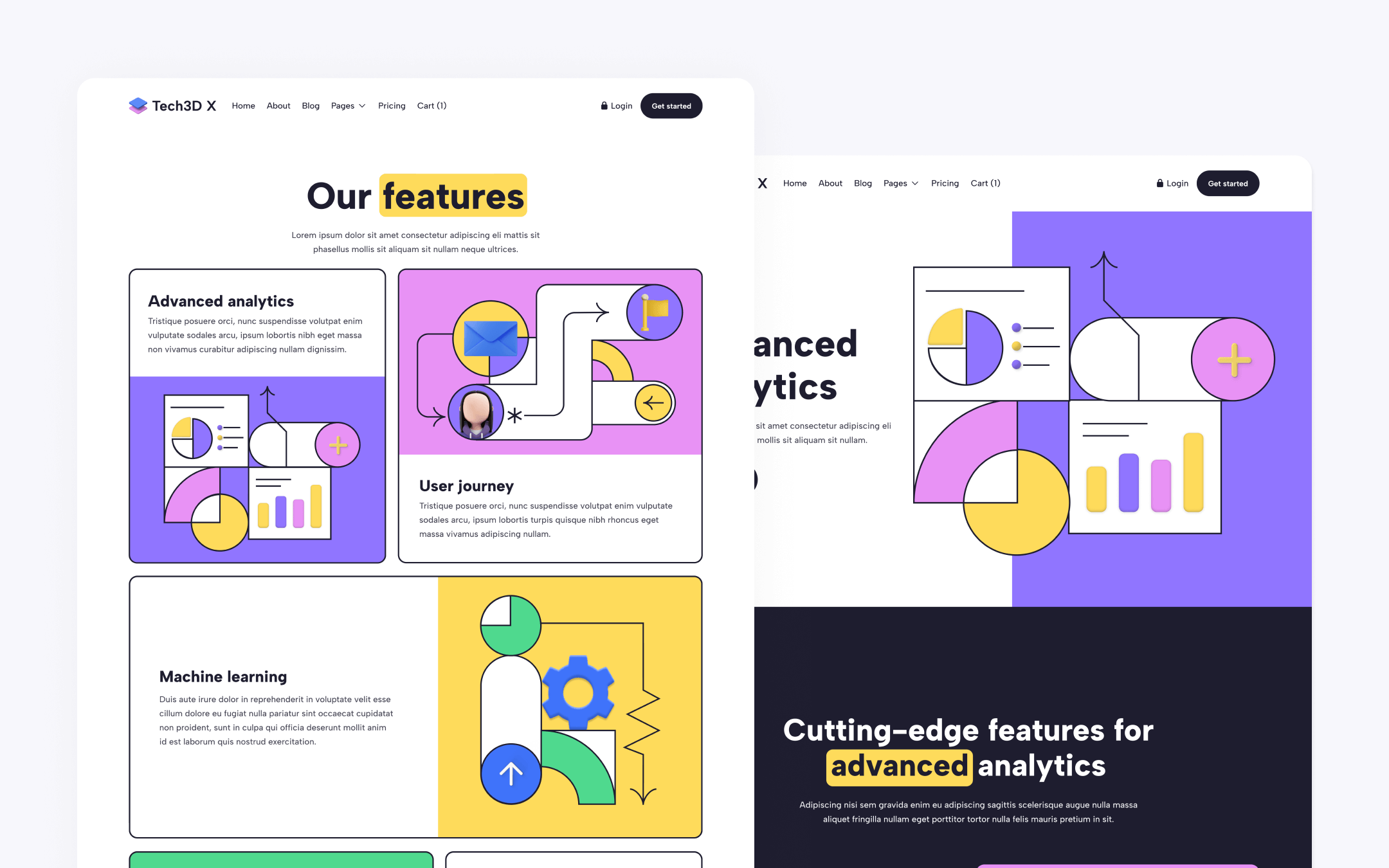 Tech3D X Webflow Template