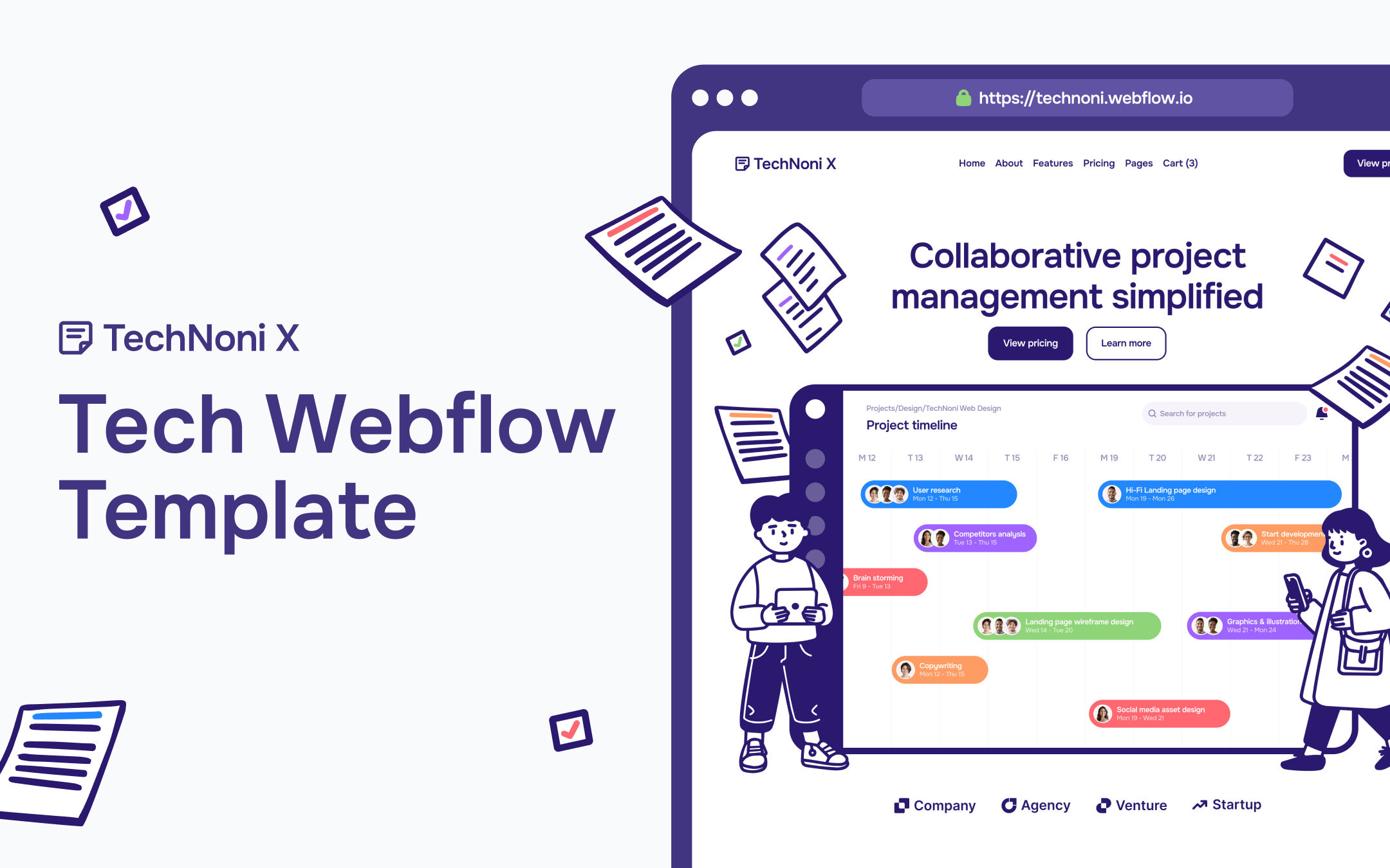 Tech Webflow Theme
