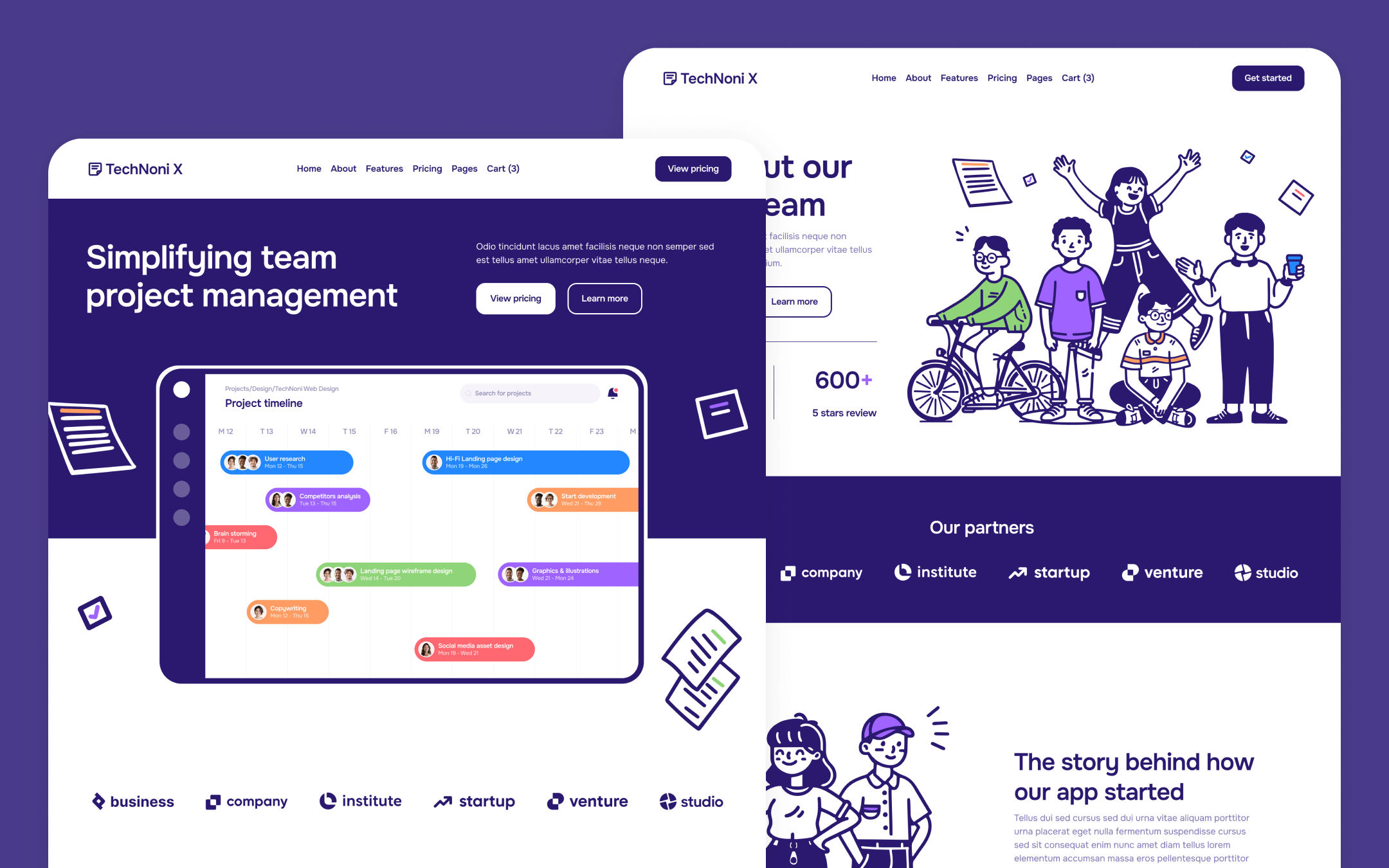 TechNoni X Webflow Template