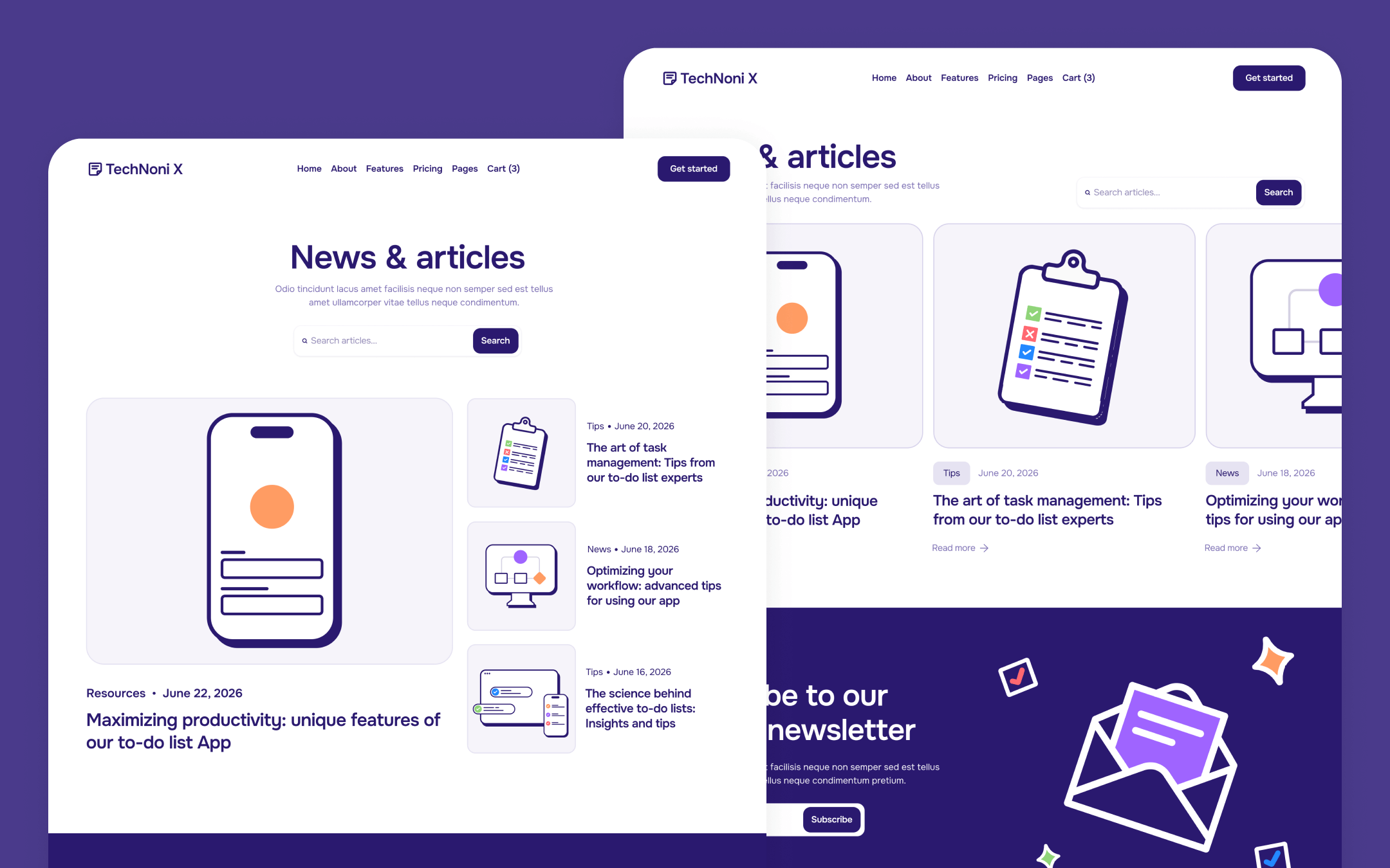 TechNoni X Webflow Template