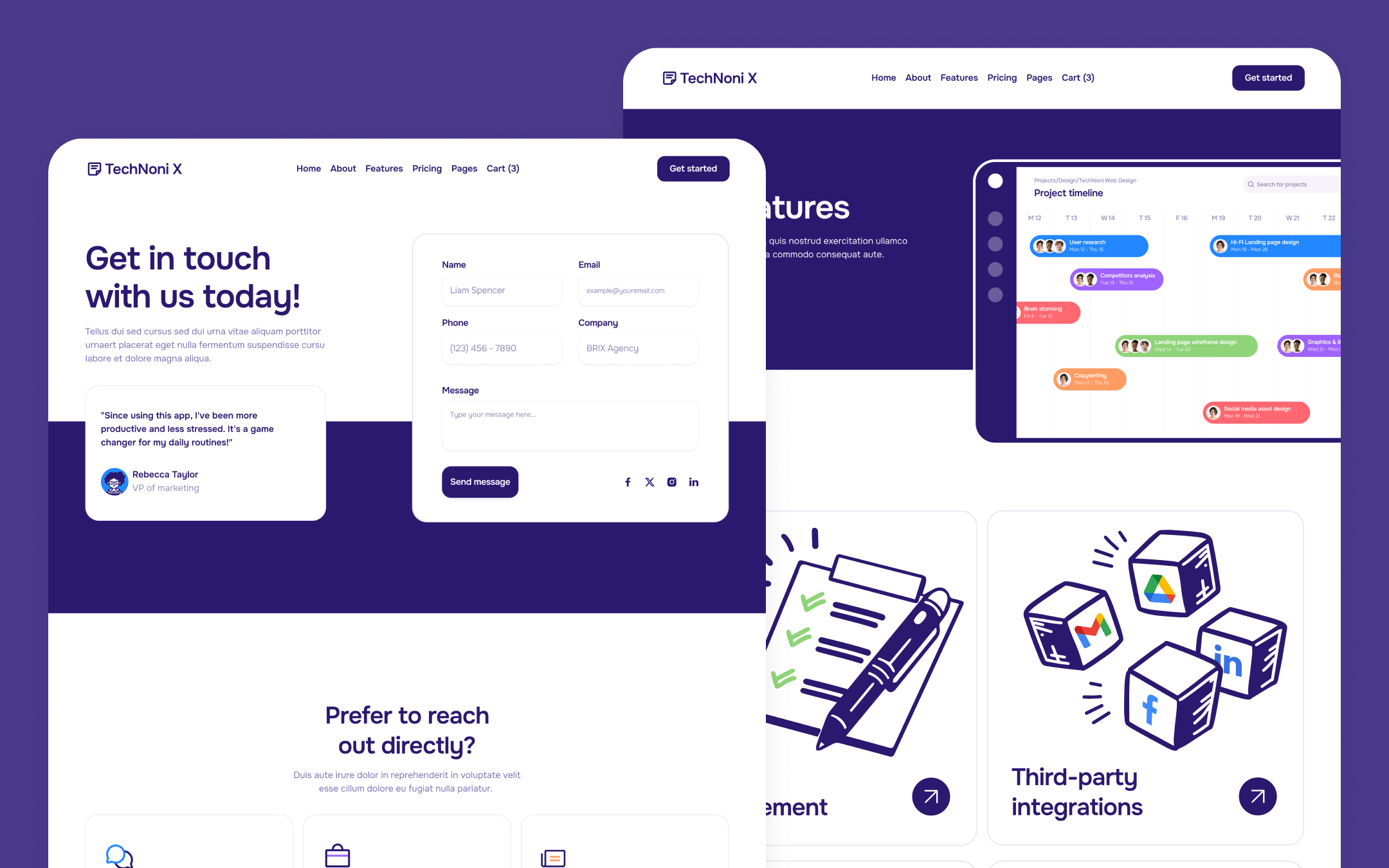 TechNoni X Webflow Template