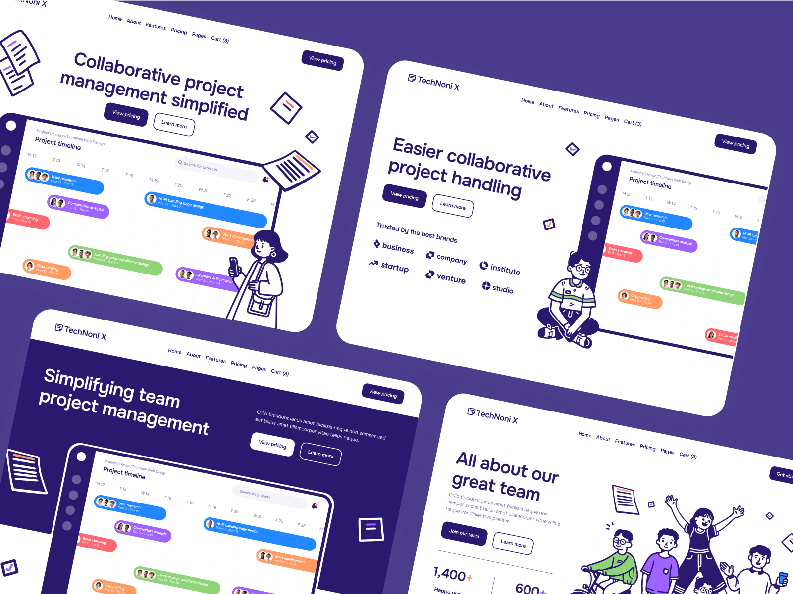 Tech Startup Webflow Template