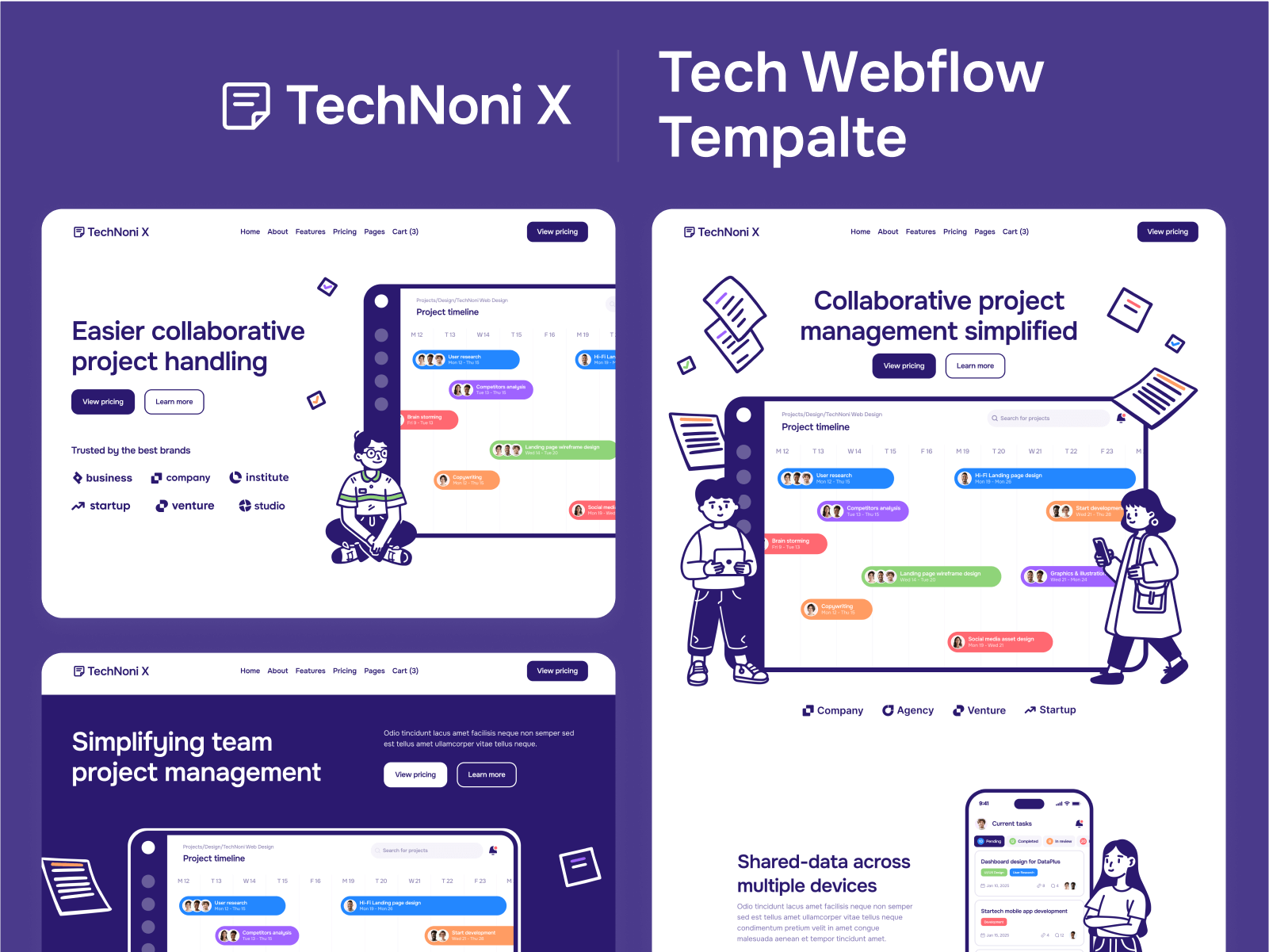 Tech Webflow Template