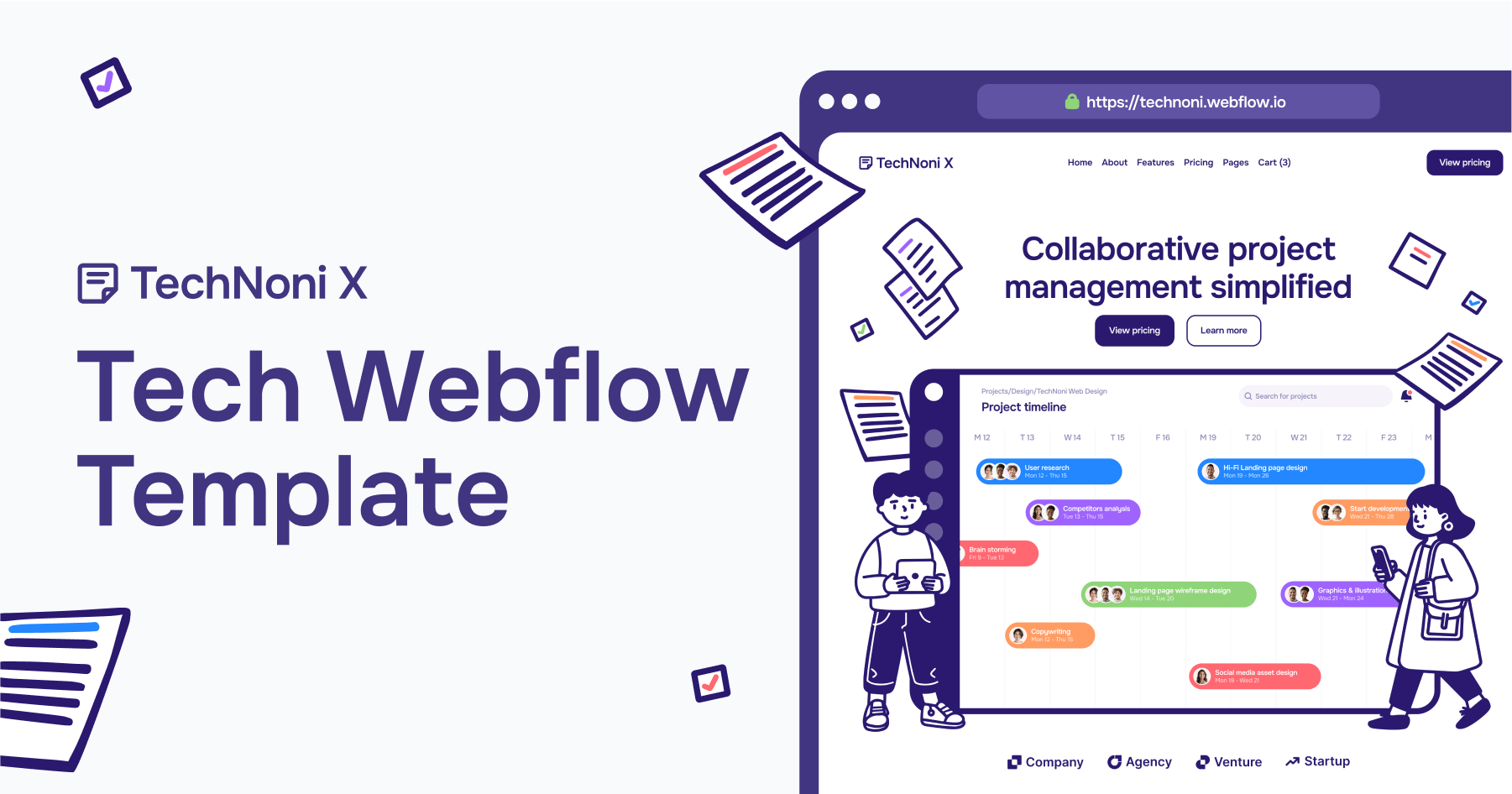 Tech Webflow Theme