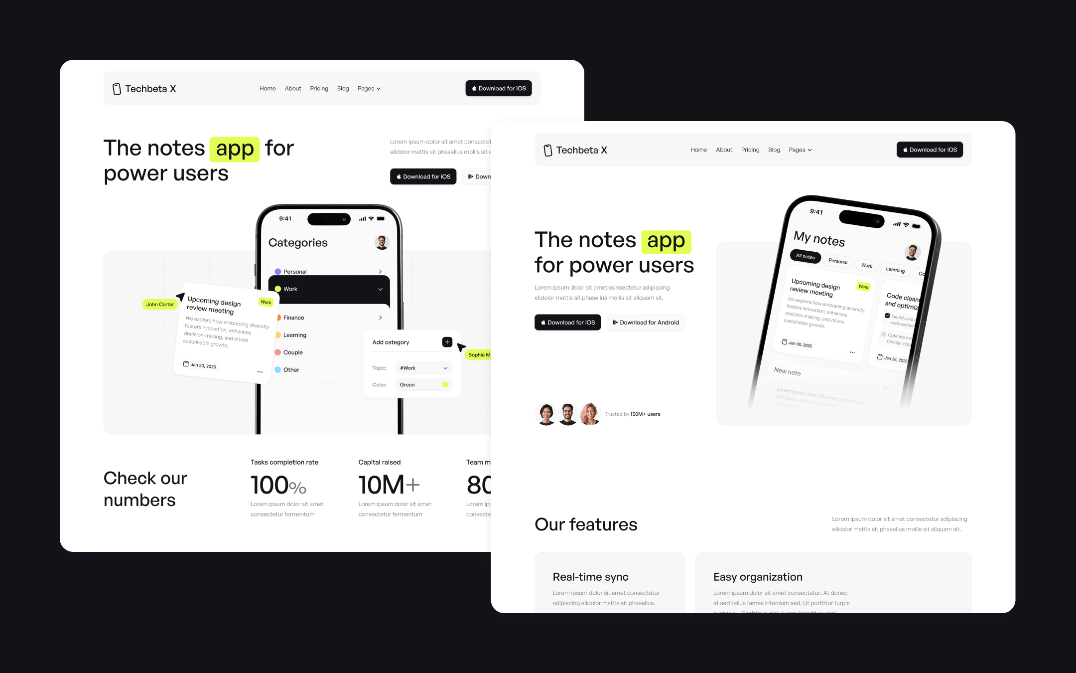 Techbeta X Webflow Template