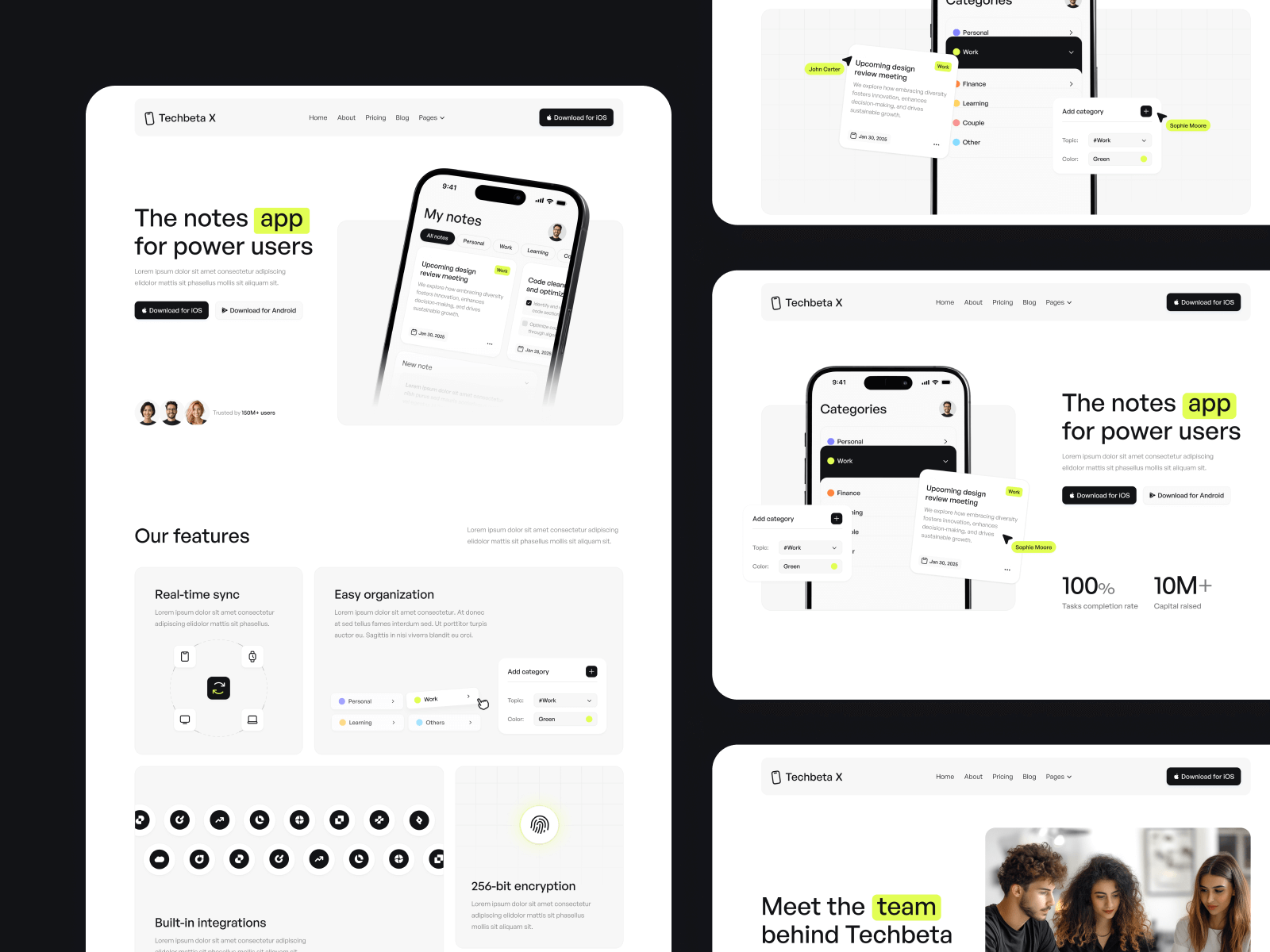 Tech Product Webflow Template