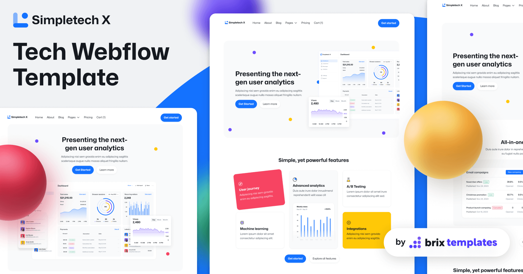 Tech Webflow Template