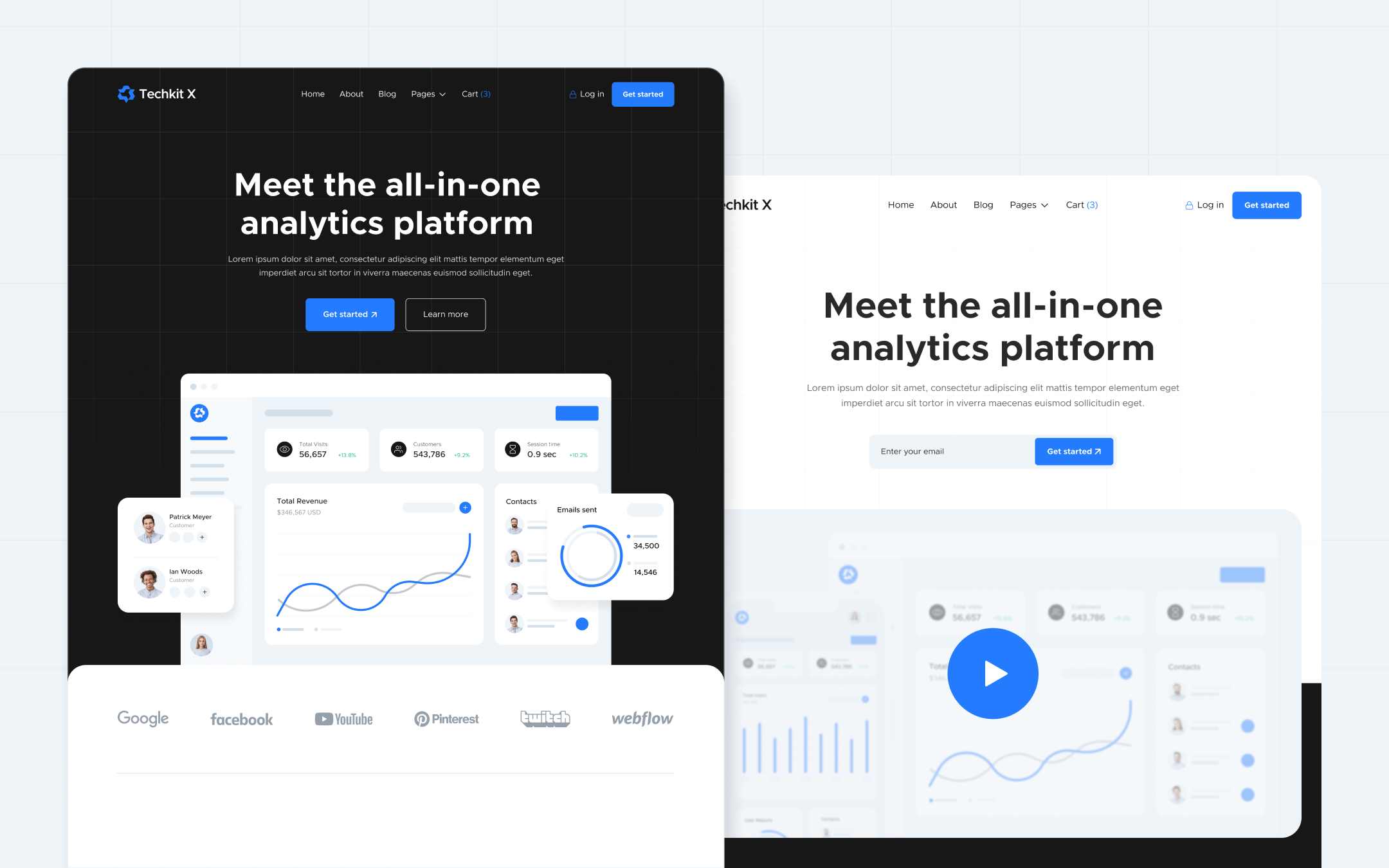 Technology Startup Webflow Template