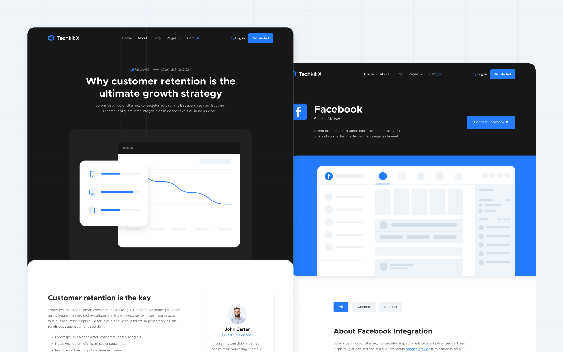 Techkit X Webflow Template