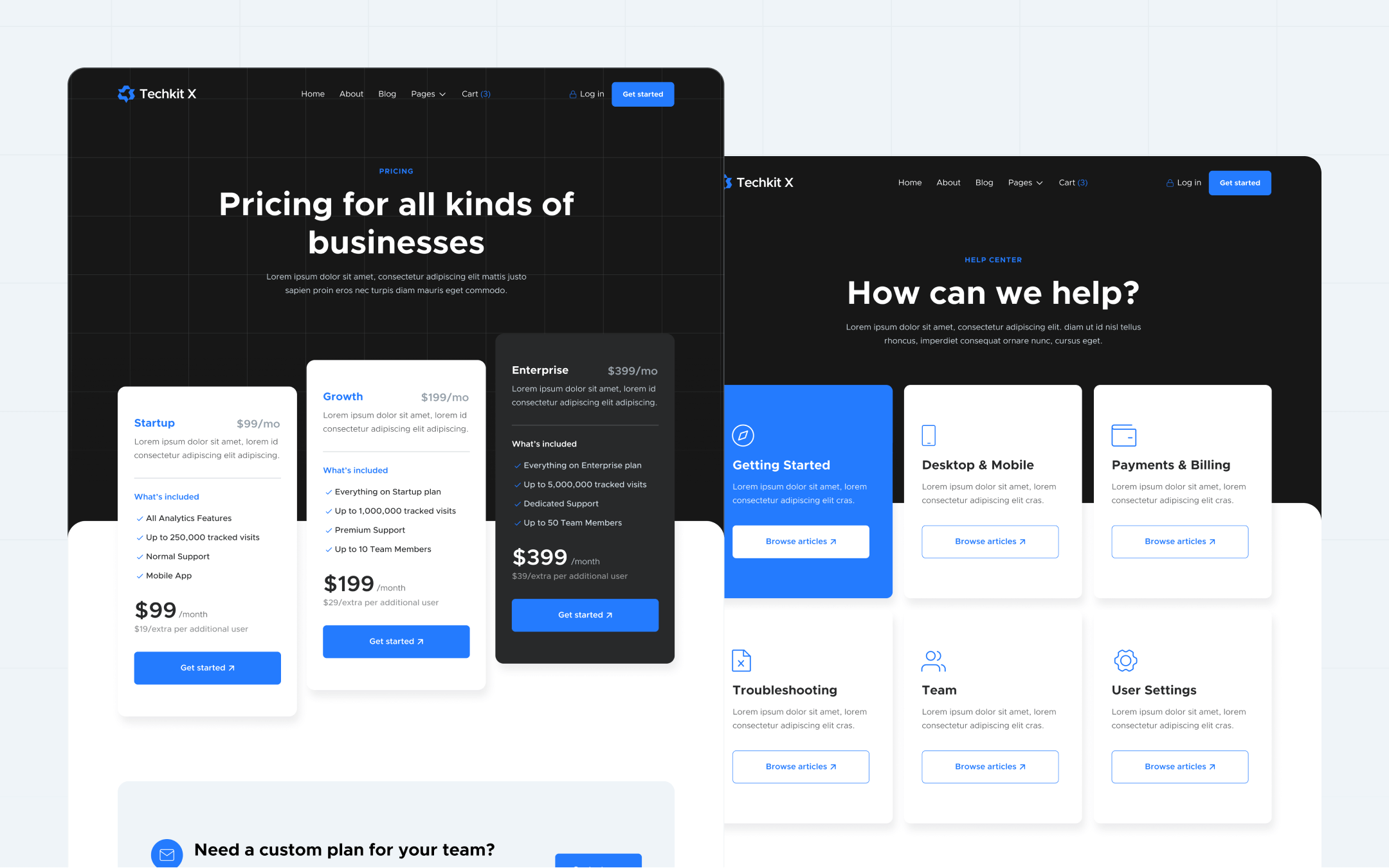 Techkit X Webflow Template