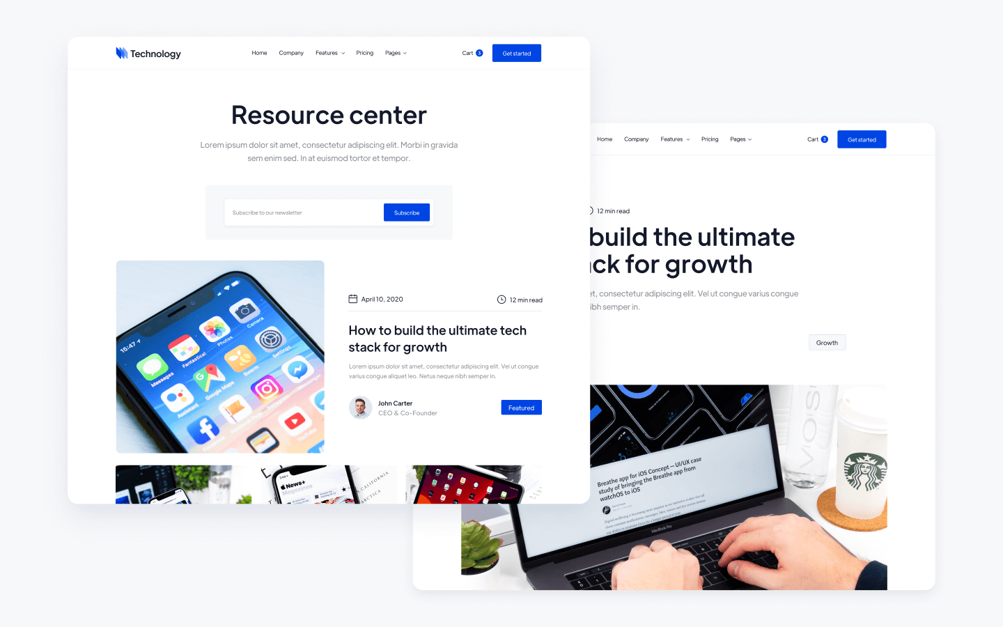 Technology Webflow Template