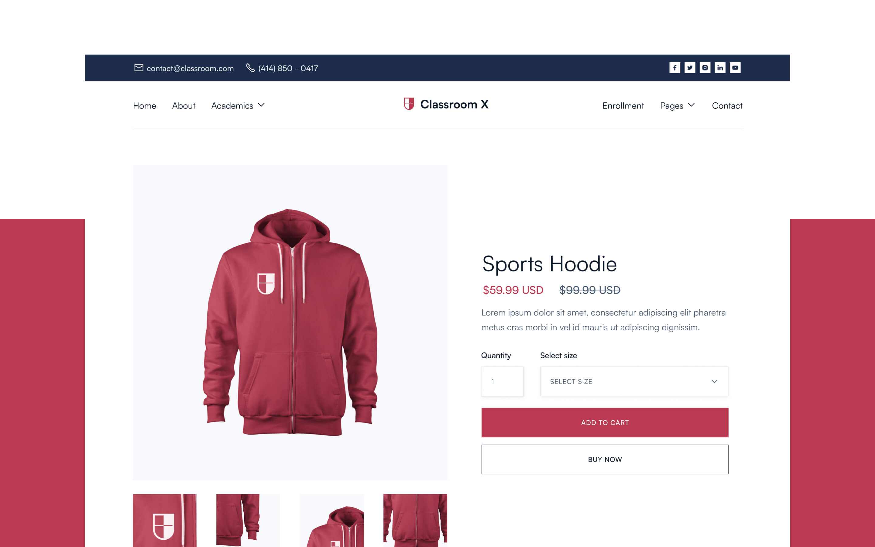 Classrooom X Webflow Template