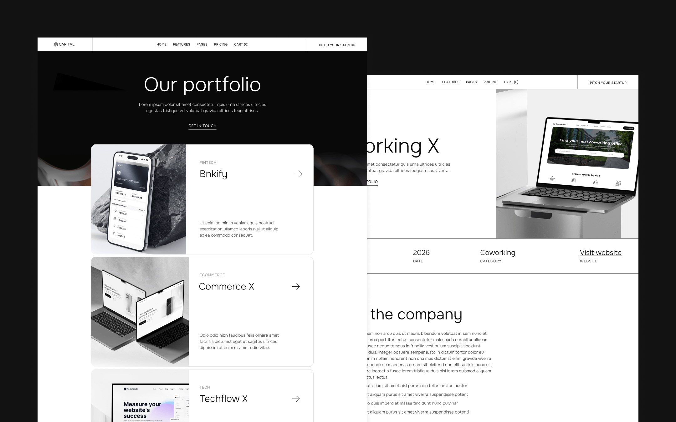 Capital Webflow Template