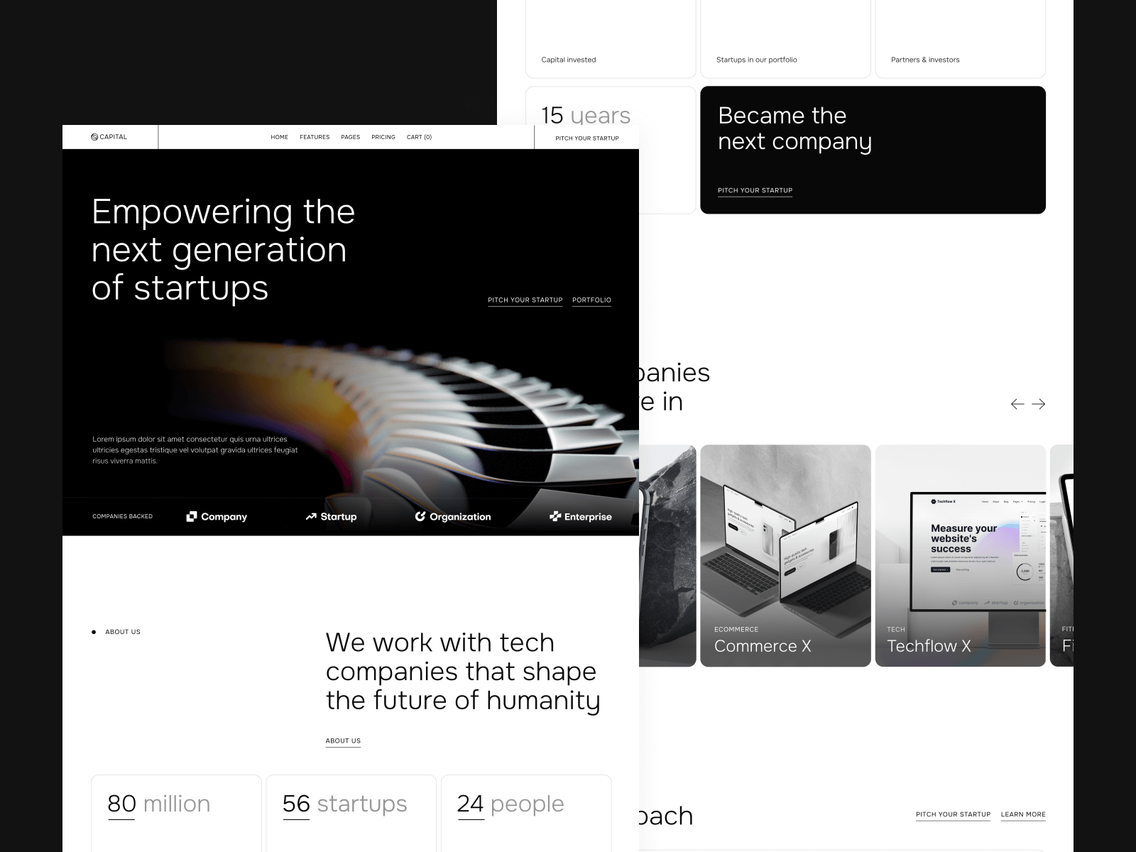 Venture Capital Webflow Template