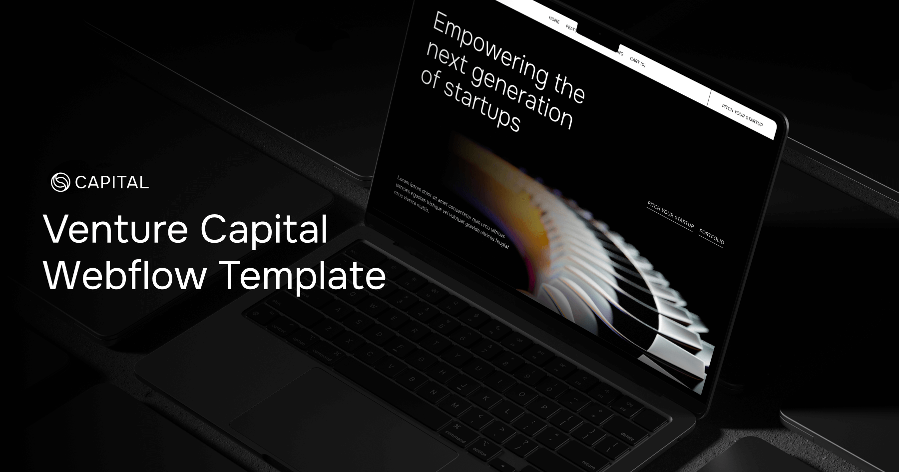 Venture Capital Webflow Template
