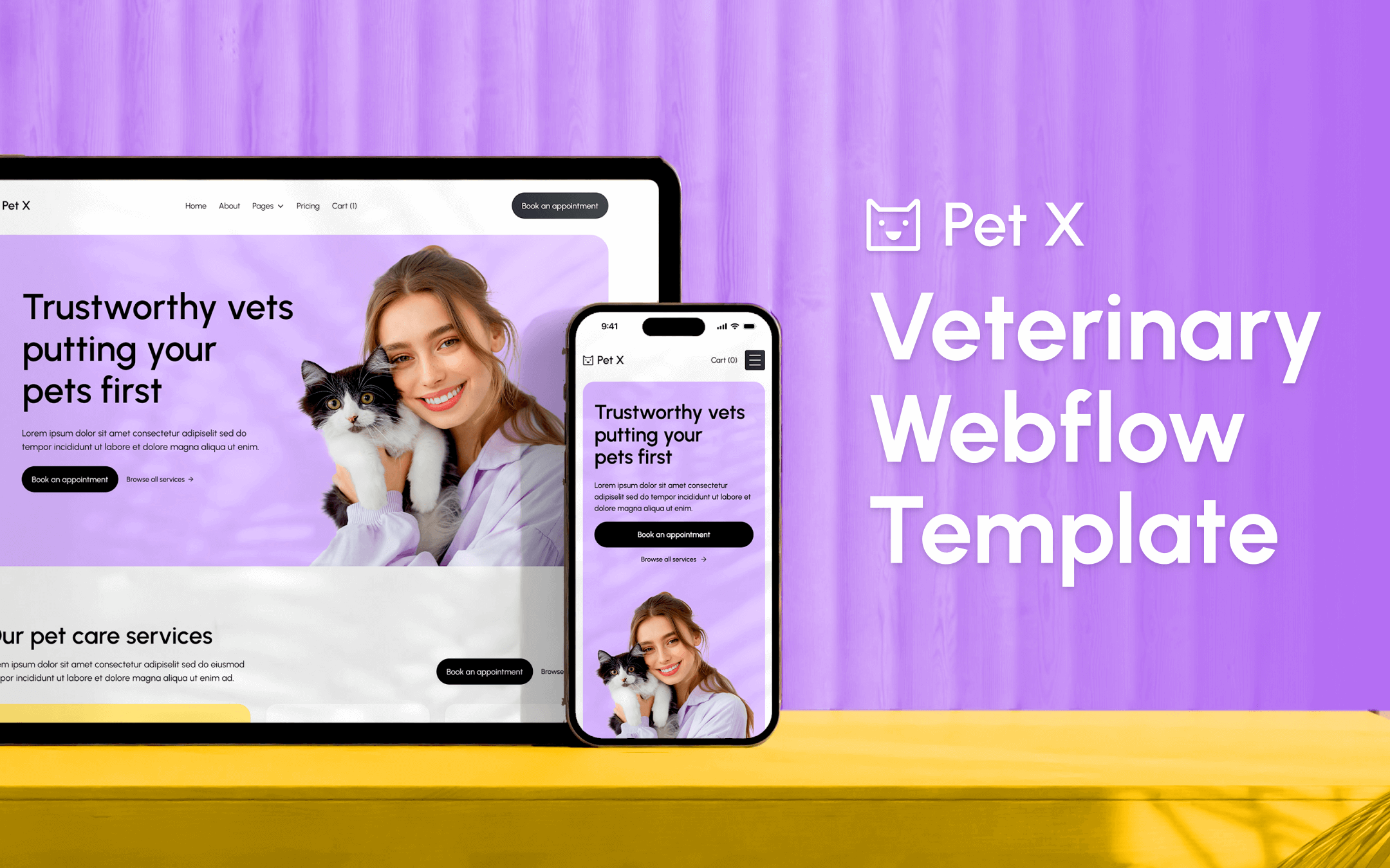Vet Webflow Template