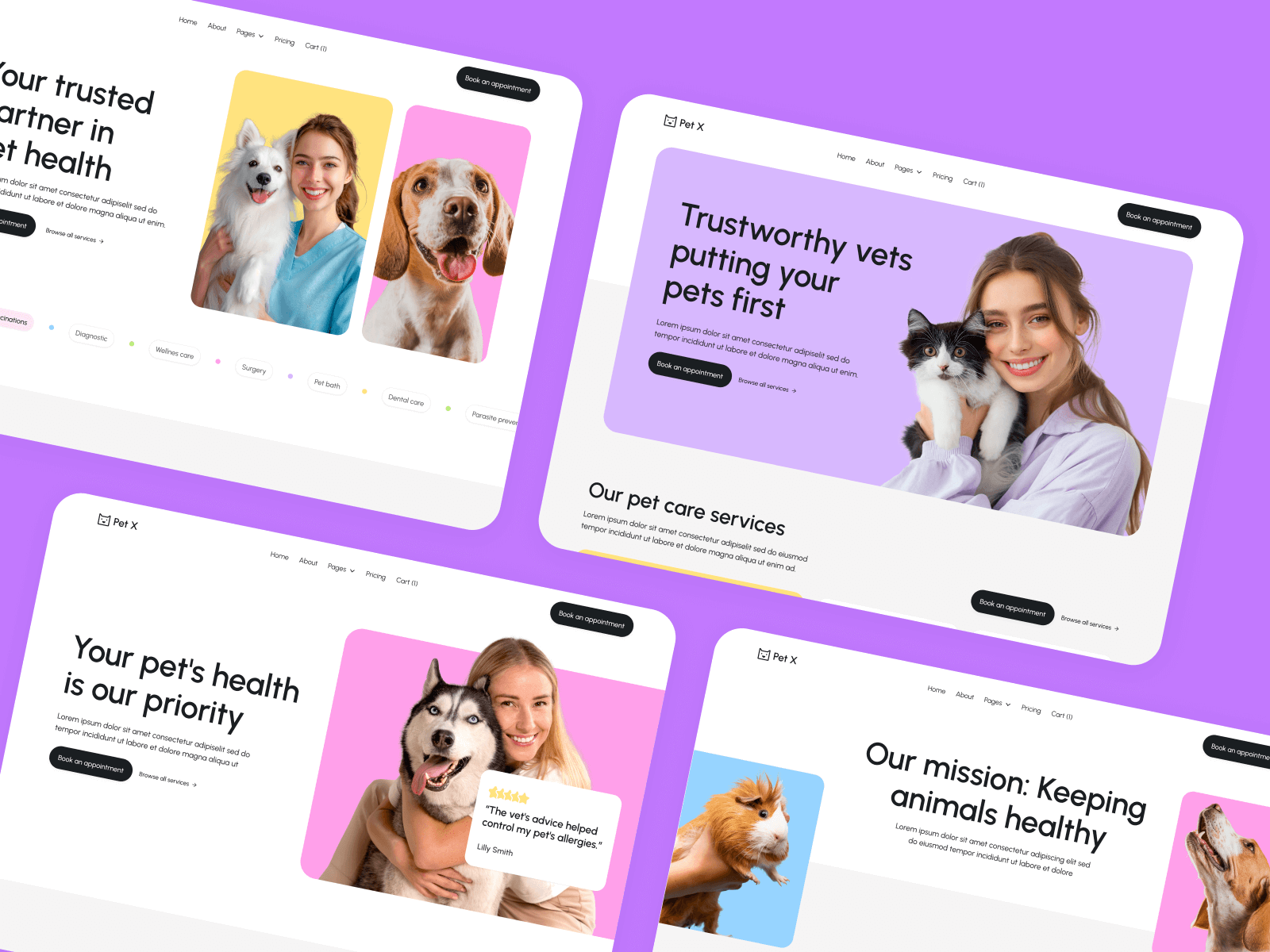 Vet Clinic Webflow Template