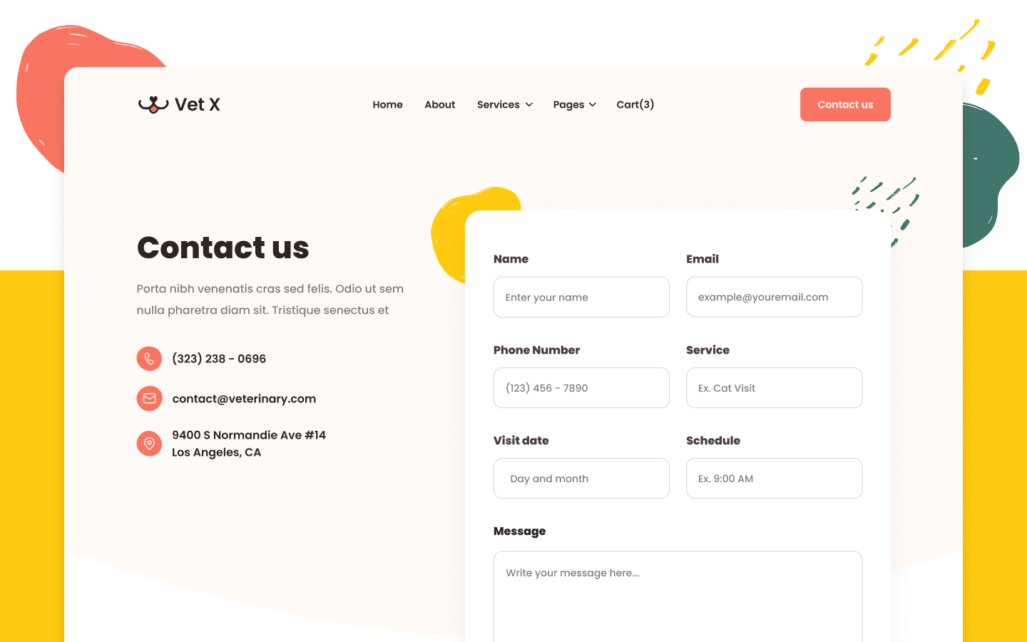 Vet X Webflow Template