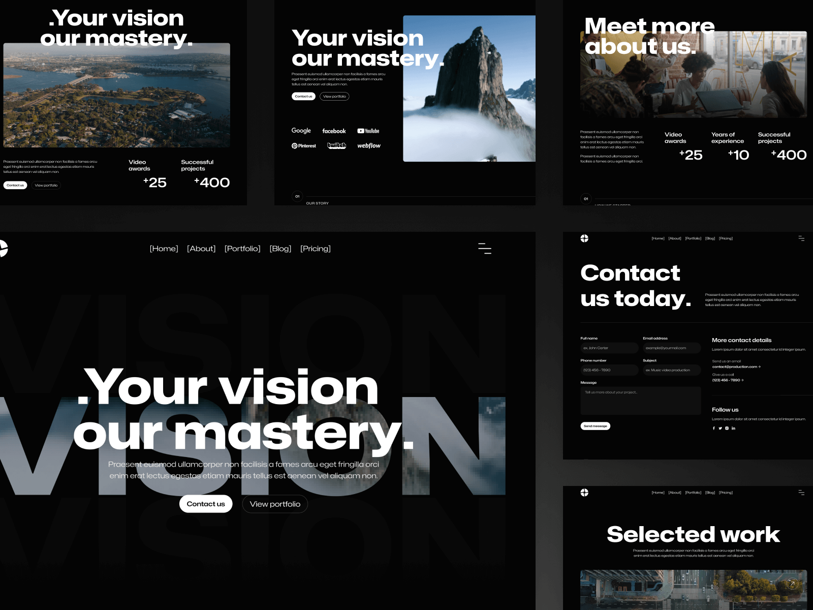 Film Studio Webflow Template