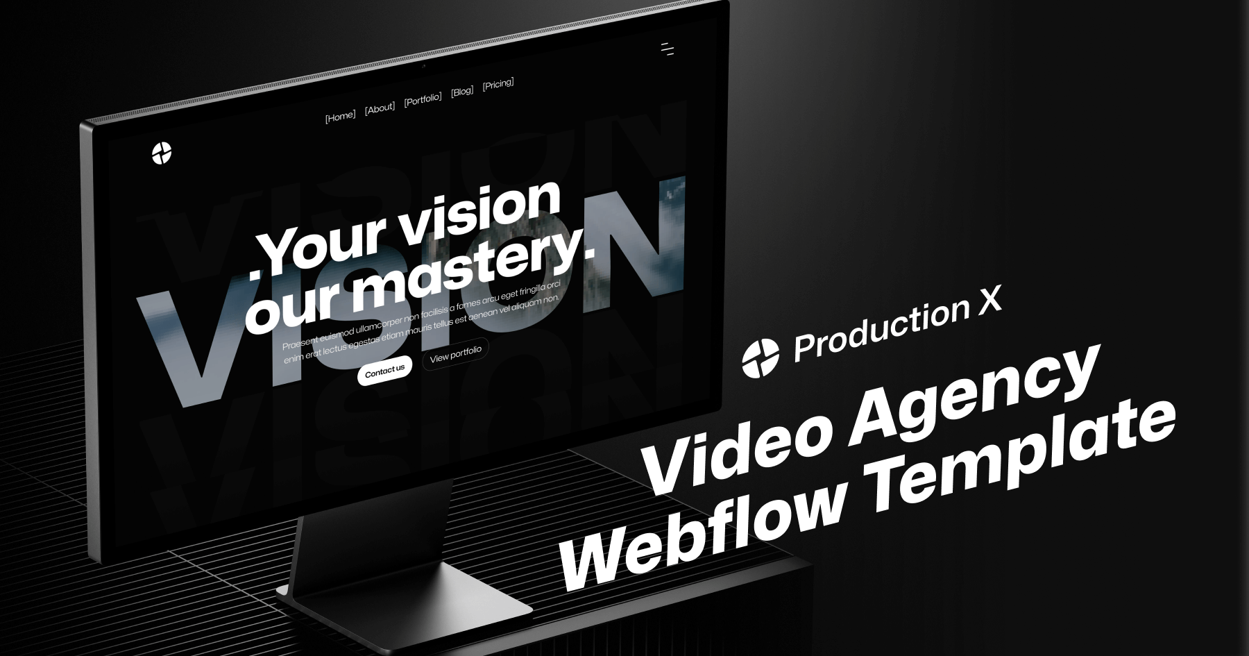 Video Agency Webflow Template