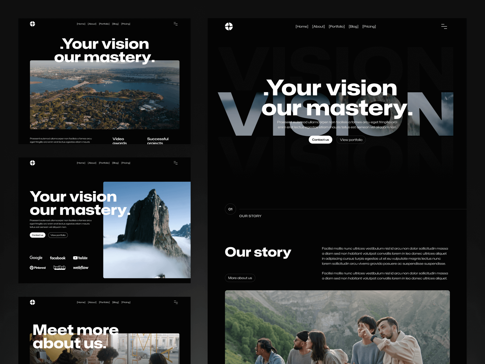 Video Agency Webflow Theme
