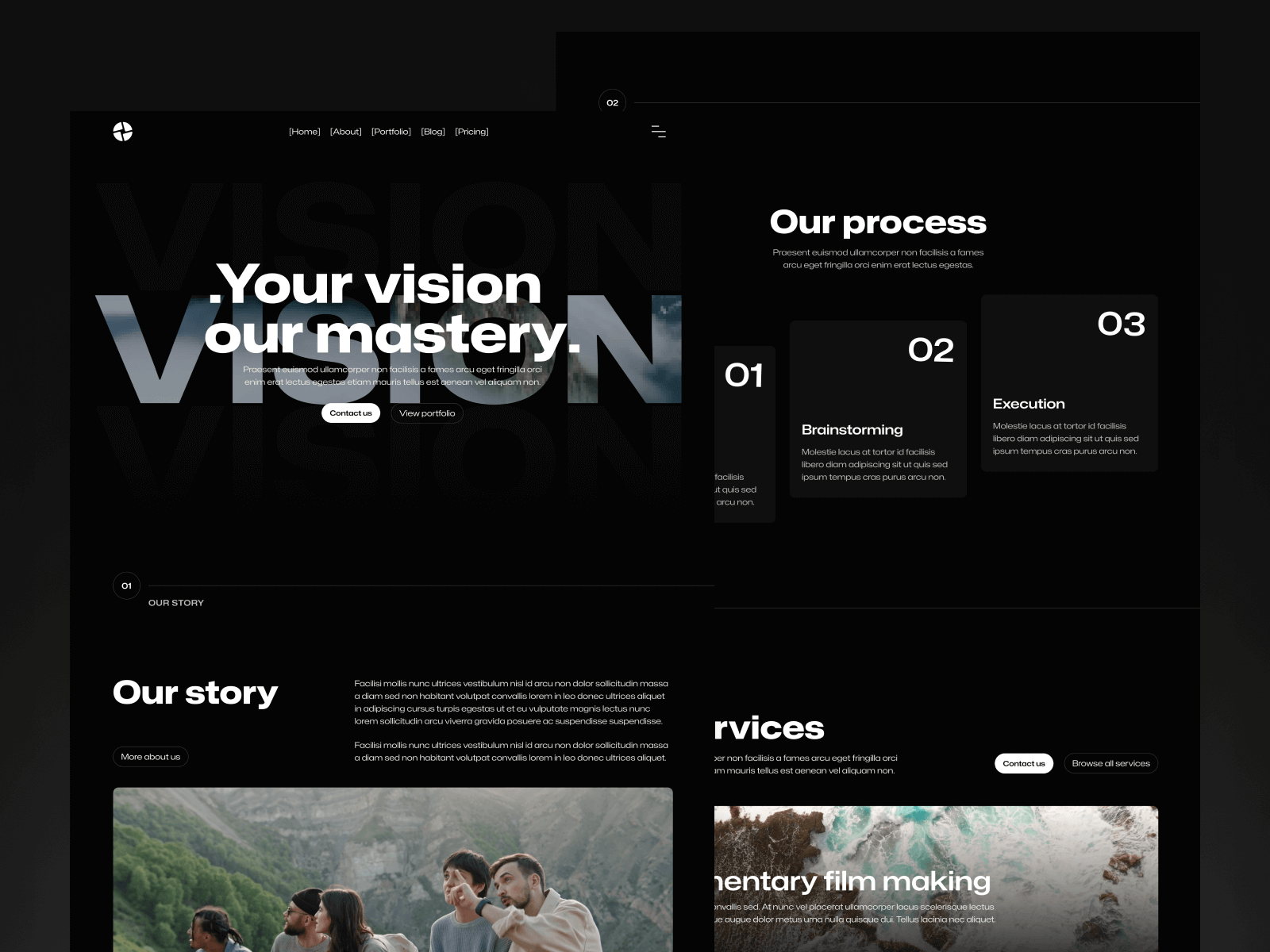 Video Agency Webflow Template