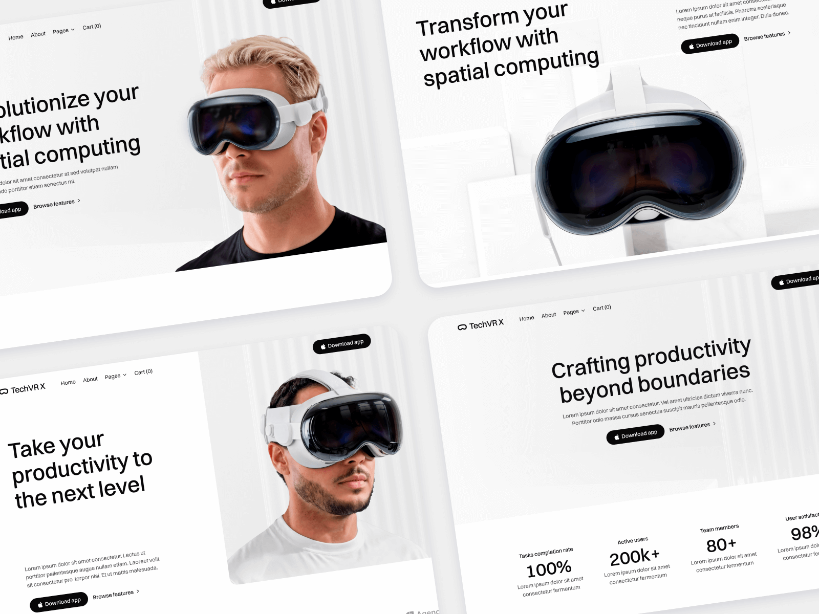 VR & AR Webflow Theme