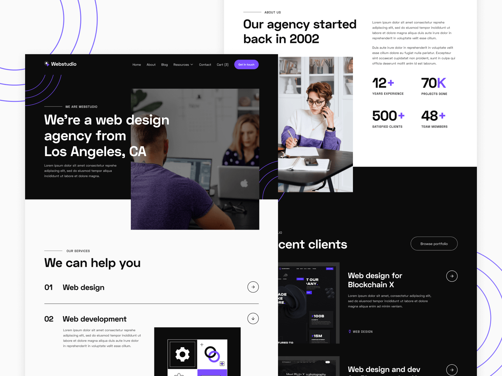 Graphic Design Agency Webflow Template