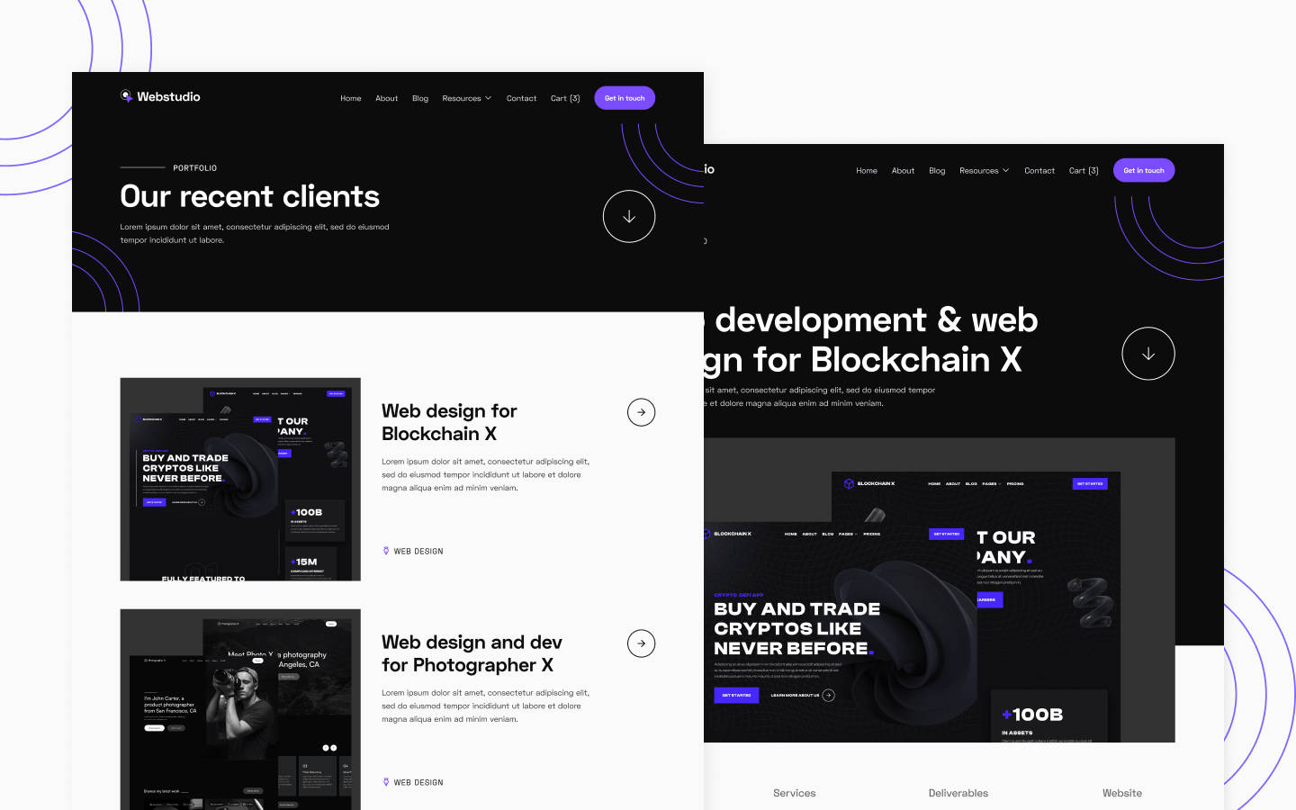 Webstudio X Webflow Template