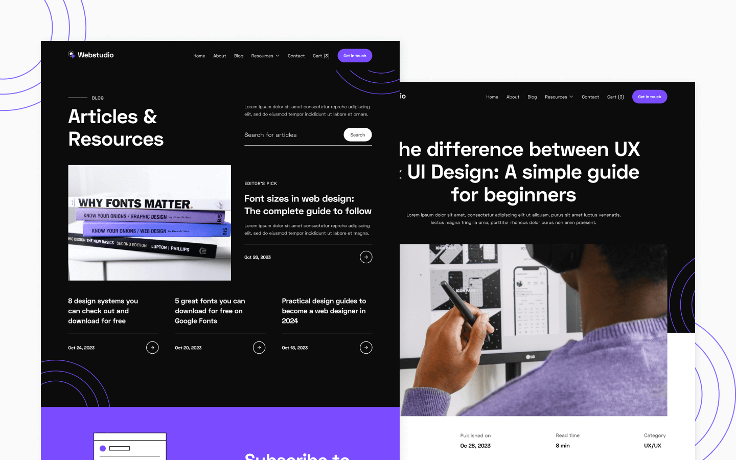 Webstudio X Webflow Template
