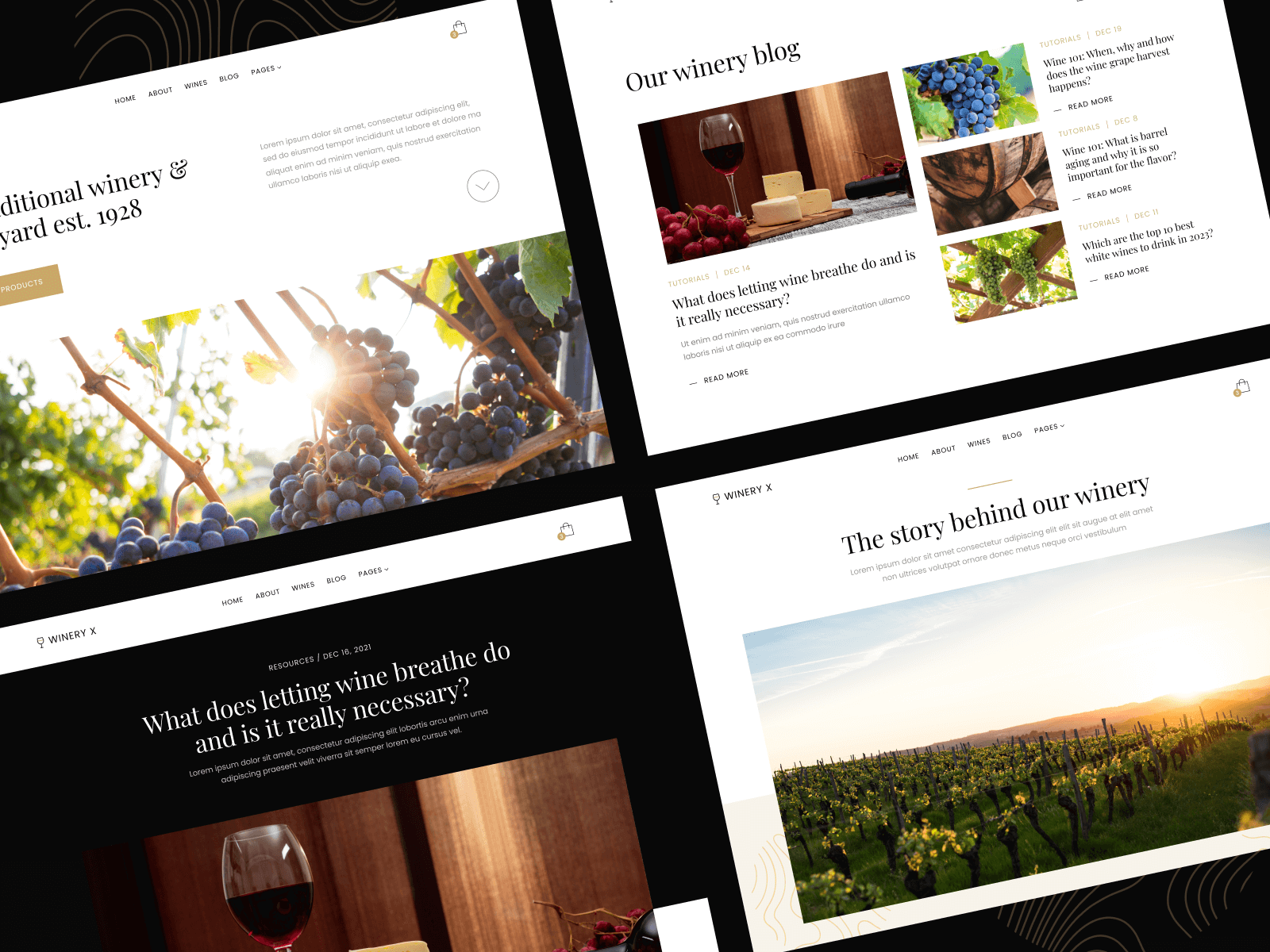 Wine Store Webflow Template