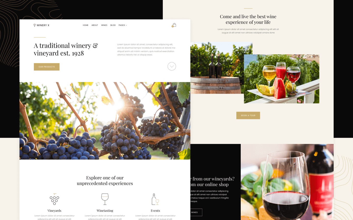 Winery Webflow Template