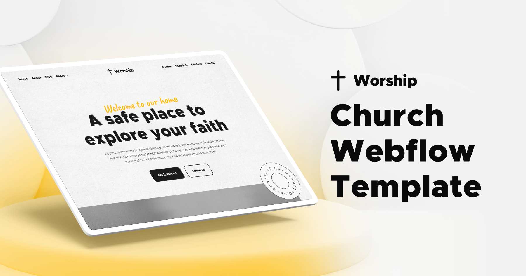 Church Webflow Template