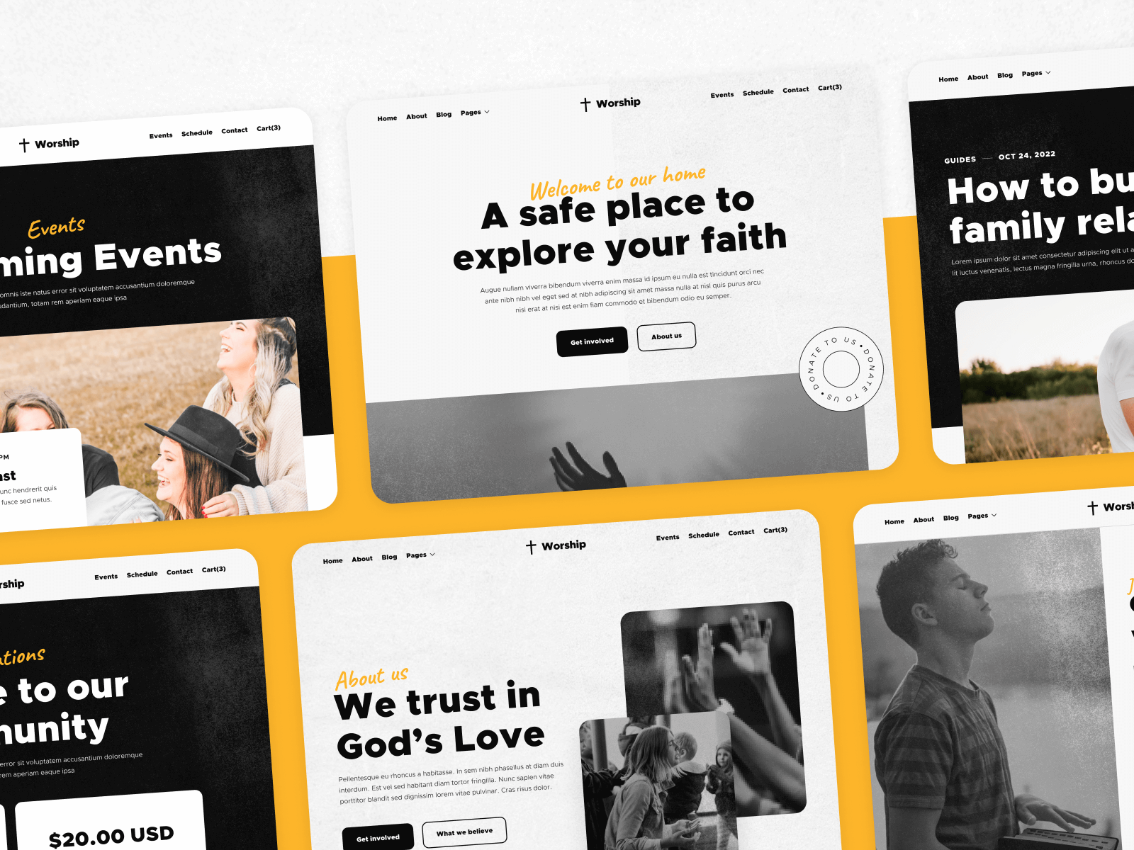 Church Webflow Theme