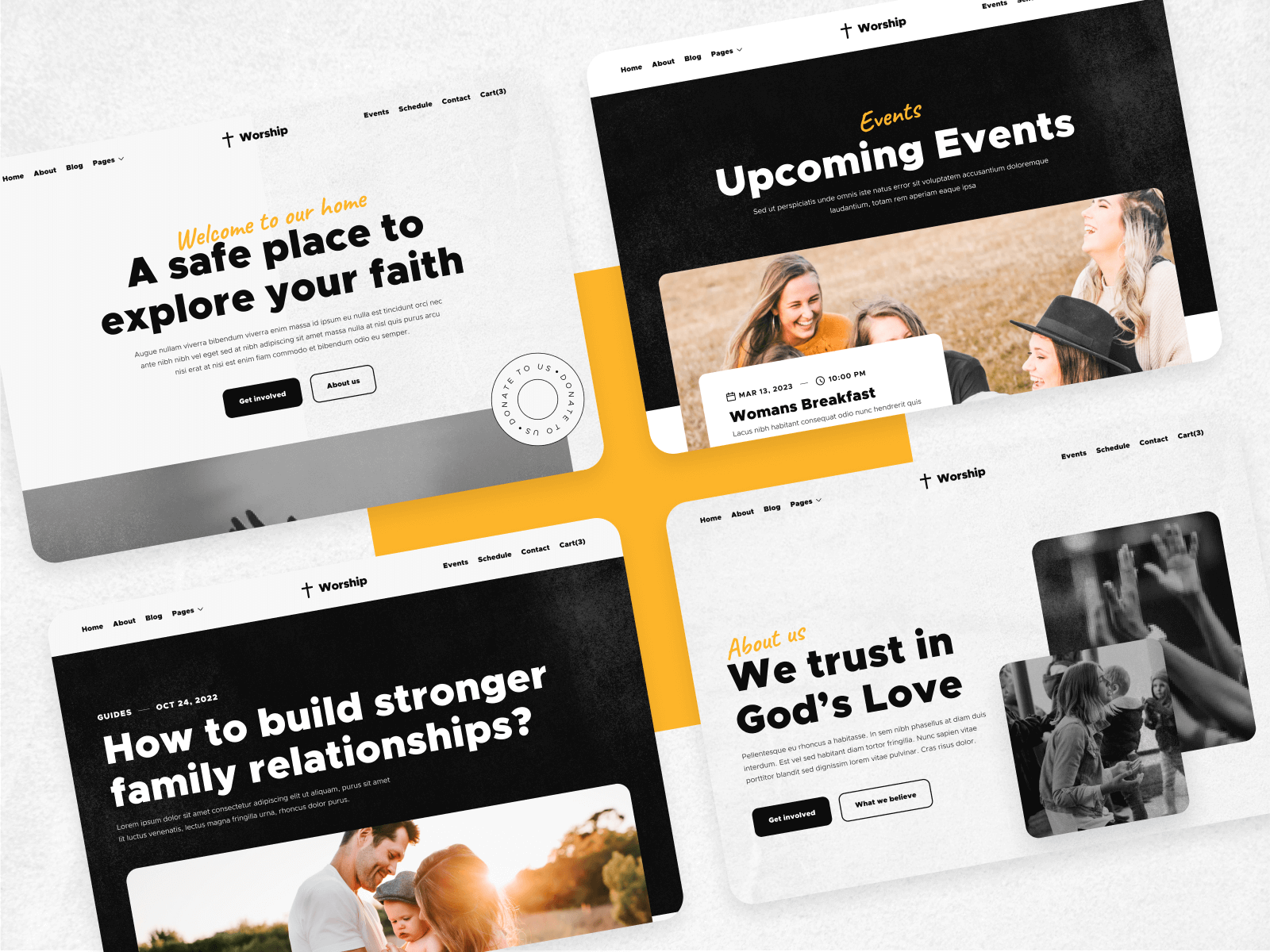 Ministry Webflow Template