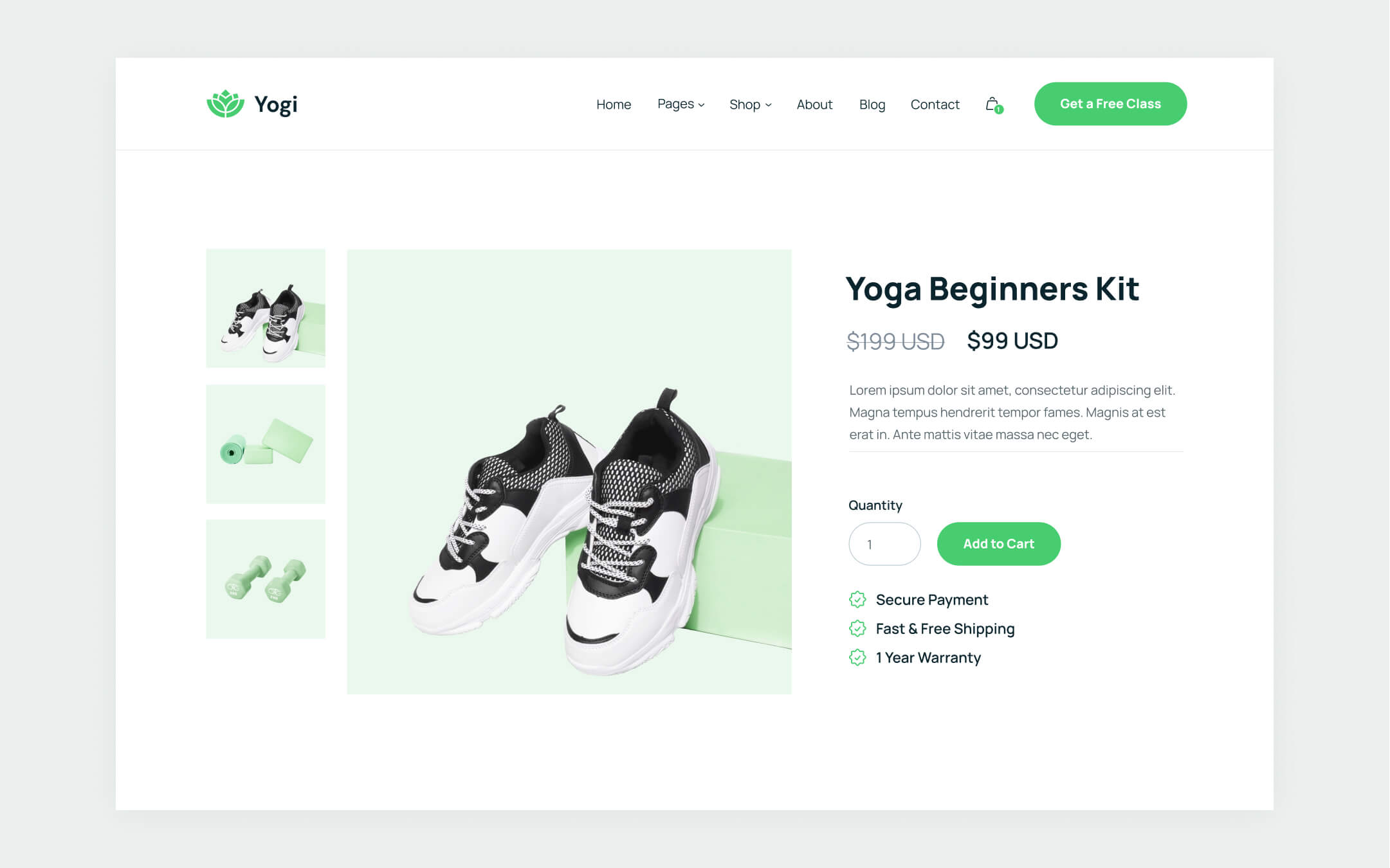 Yogi Webflow Template