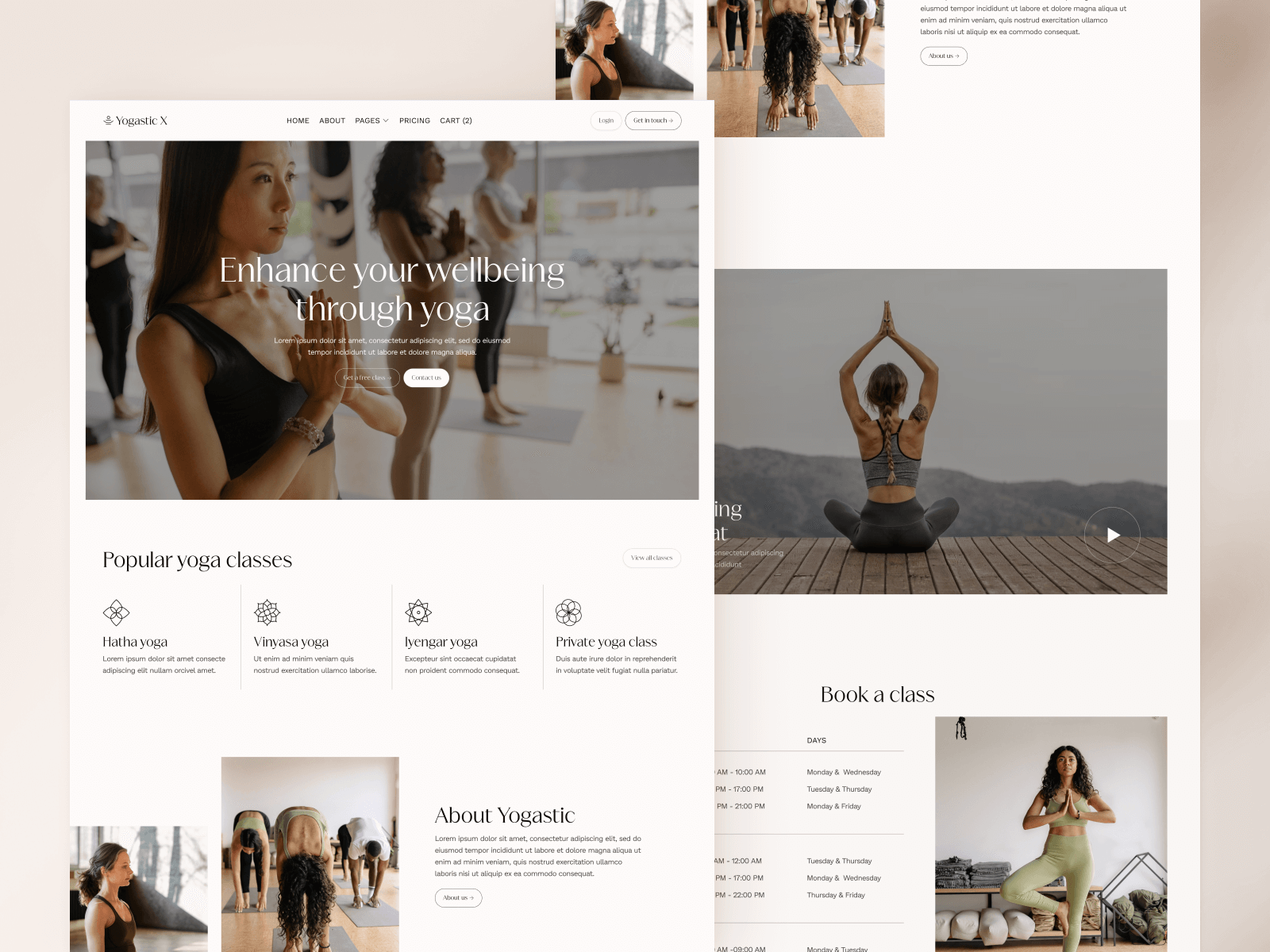 Yoga Webflow Template